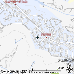 鹿児島県鹿児島市西坂元町18周辺の地図