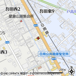 宮崎三菱日南店・クリーンカー日南周辺の地図