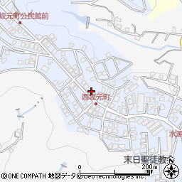 鹿児島県鹿児島市西坂元町23-6周辺の地図