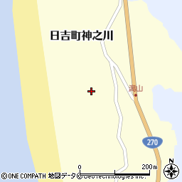 鹿児島県日置市日吉町神之川680周辺の地図