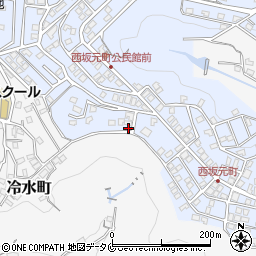 鹿児島県鹿児島市西坂元町34-3周辺の地図