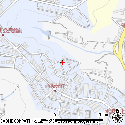 鹿児島県鹿児島市西坂元町26-5周辺の地図