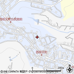 鹿児島県鹿児島市西坂元町29周辺の地図