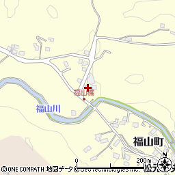 鹿児島県鹿児島市福山町1364周辺の地図