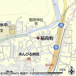 吉満仏具店周辺の地図