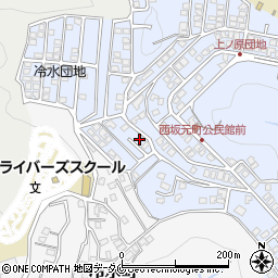 鹿児島県鹿児島市西坂元町35-14周辺の地図