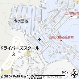 鹿児島県鹿児島市西坂元町35周辺の地図