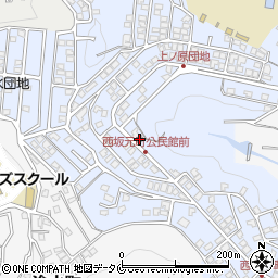 西坂元町公民館周辺の地図