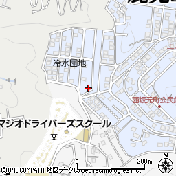 鹿児島県鹿児島市西坂元町37-17周辺の地図