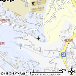 鹿児島県鹿児島市西坂元町55-19周辺の地図