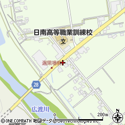 株式会社新生社印刷日南支店周辺の地図