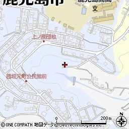 鹿児島県鹿児島市西坂元町54-27周辺の地図