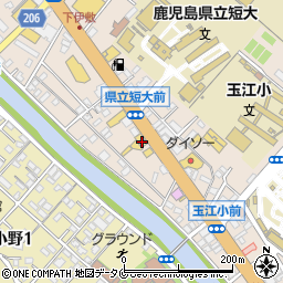 鹿児島トヨタ自動車　伊敷店周辺の地図