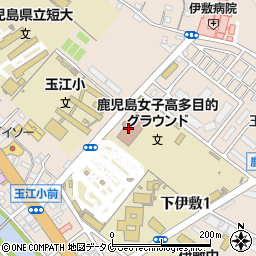 鹿児島市役所　こども未来局こども政策課西部親子つどいの広場いしきらら周辺の地図