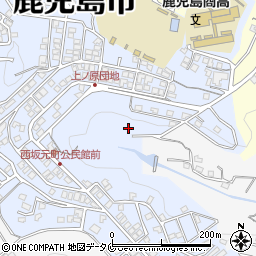 鹿児島県鹿児島市西坂元町54-29周辺の地図