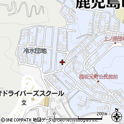 鹿児島県鹿児島市西坂元町46-11周辺の地図