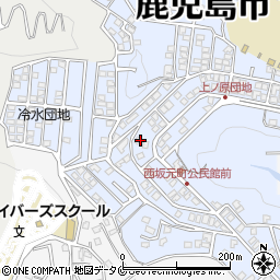 鹿児島県鹿児島市西坂元町48-5周辺の地図