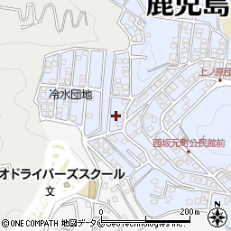 鹿児島県鹿児島市西坂元町46周辺の地図
