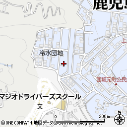 鹿児島県鹿児島市西坂元町37周辺の地図