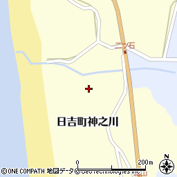 鹿児島県日置市日吉町神之川1187周辺の地図