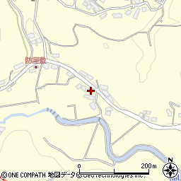 鹿児島県鹿児島市福山町1588周辺の地図