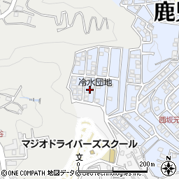 鹿児島県鹿児島市西坂元町39周辺の地図