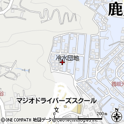 鹿児島県鹿児島市西坂元町39-3周辺の地図