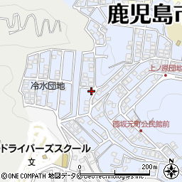 鹿児島県鹿児島市西坂元町46-8周辺の地図