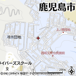 鹿児島県鹿児島市西坂元町47-5周辺の地図