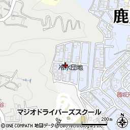 鹿児島県鹿児島市西坂元町39-6周辺の地図