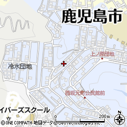 鹿児島県鹿児島市西坂元町47-6周辺の地図