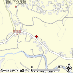 鹿児島県鹿児島市福山町1617周辺の地図