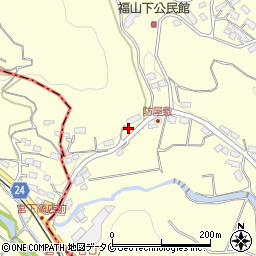 鹿児島県鹿児島市福山町2546周辺の地図