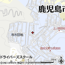 鹿児島県鹿児島市西坂元町45-16周辺の地図