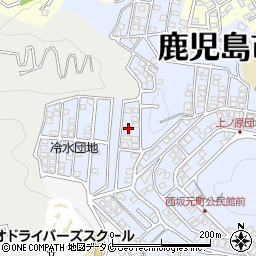 鹿児島県鹿児島市西坂元町45-5周辺の地図