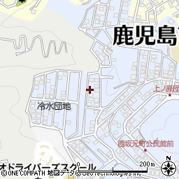 鹿児島県鹿児島市西坂元町45周辺の地図