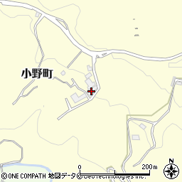 鹿児島県鹿児島市小野町4780-4周辺の地図