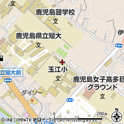 玉江校区公民館周辺の地図