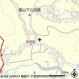 鹿児島県鹿児島市福山町1601周辺の地図