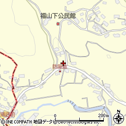 鹿児島県鹿児島市福山町2650周辺の地図