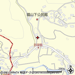 鹿児島県鹿児島市福山町2648周辺の地図