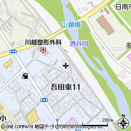 ユーミー吾田東周辺の地図