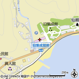 尚古集成館周辺の地図