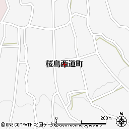 〒891-1414 鹿児島県鹿児島市桜島西道町の地図