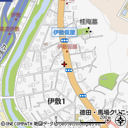 坂元理容所周辺の地図