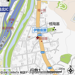 鶴田酒米店周辺の地図