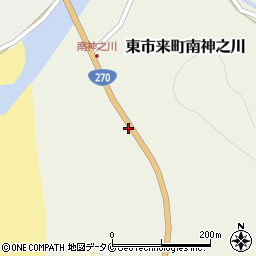 国道２７０号線周辺の地図