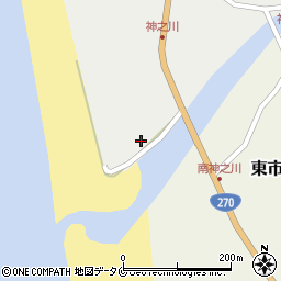 鹿児島県日置市東市来町神之川200周辺の地図