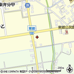 ファミリーマート日南東郷店周辺の地図