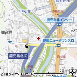 玉龍葬祭伊敷斎場周辺の地図